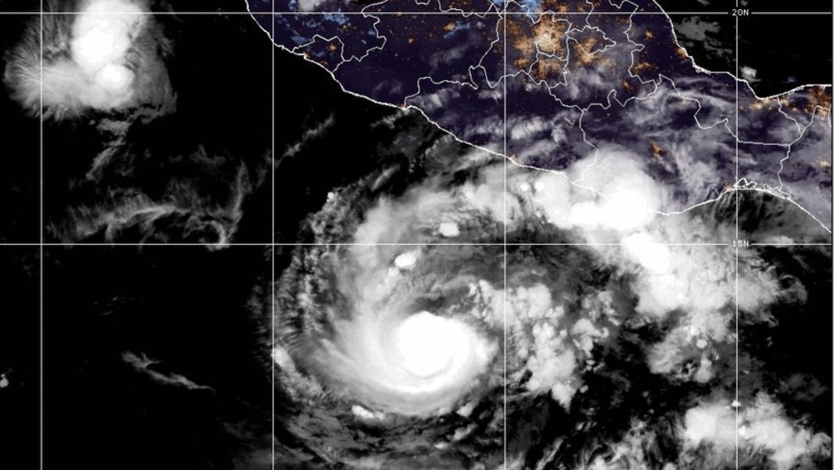 Hurricane Trudy in a NOAA GOES-19 GeoColor satellite image taken on 15 October 2026. Photo: NOAA via AP