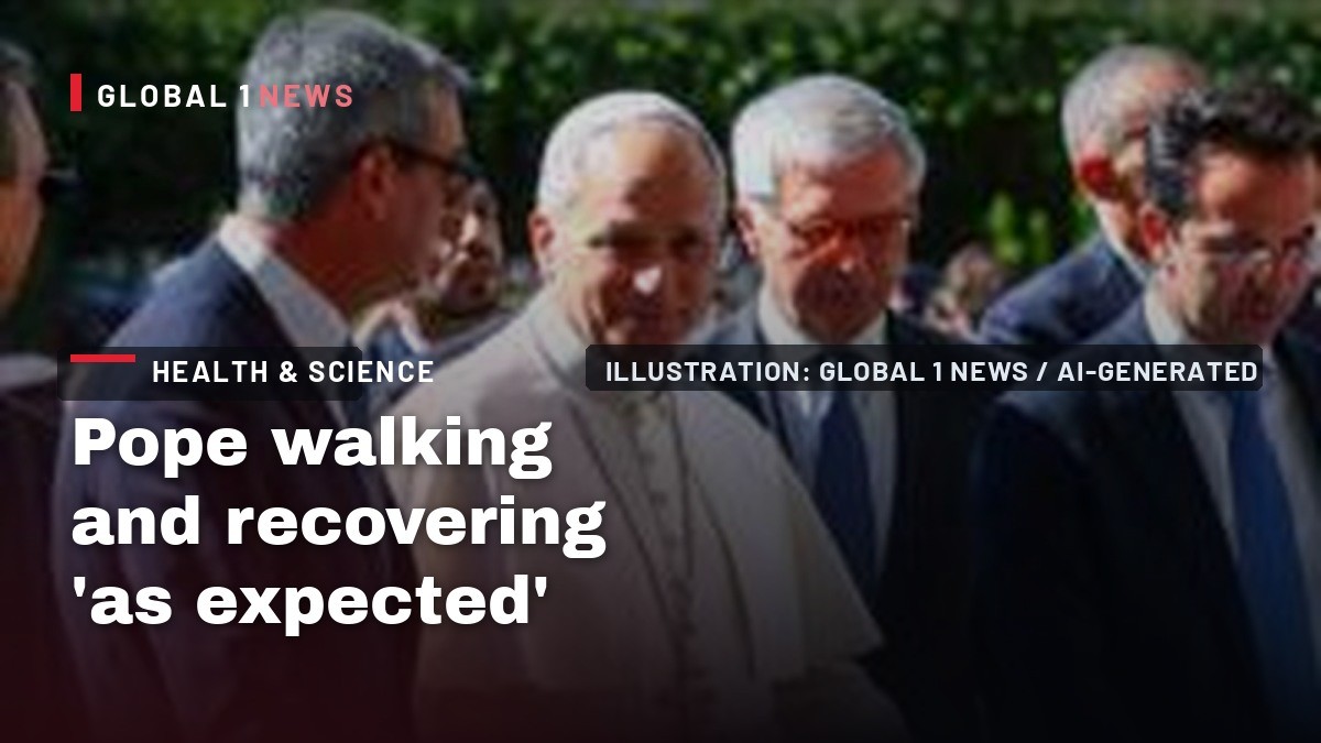 Pope walking and recovering 'as expected' after surgery, doctors say