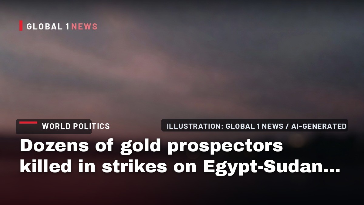 Dozens of gold prospectors killed in strikes on Egypt-Sudan border, rights group says