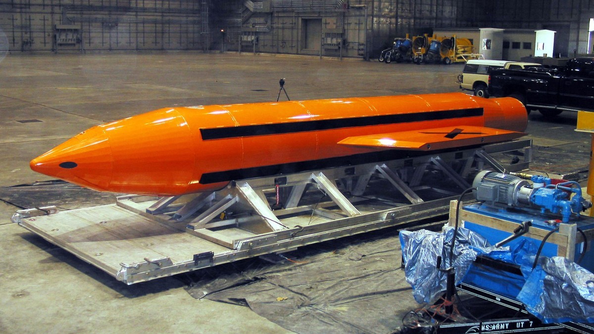 US Weighs Dropping the 'Mother of All Bombs' on Iran's Nuclear Sites
