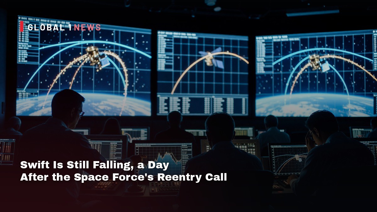 Swift Is Still Falling, a Day After the Space Force's Reentry Call