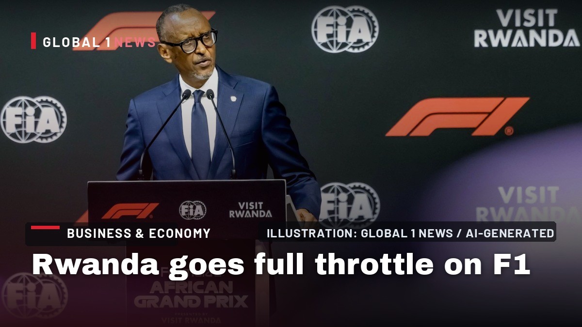 Rwanda goes full throttle on F1 as Kagame courts global spotlight