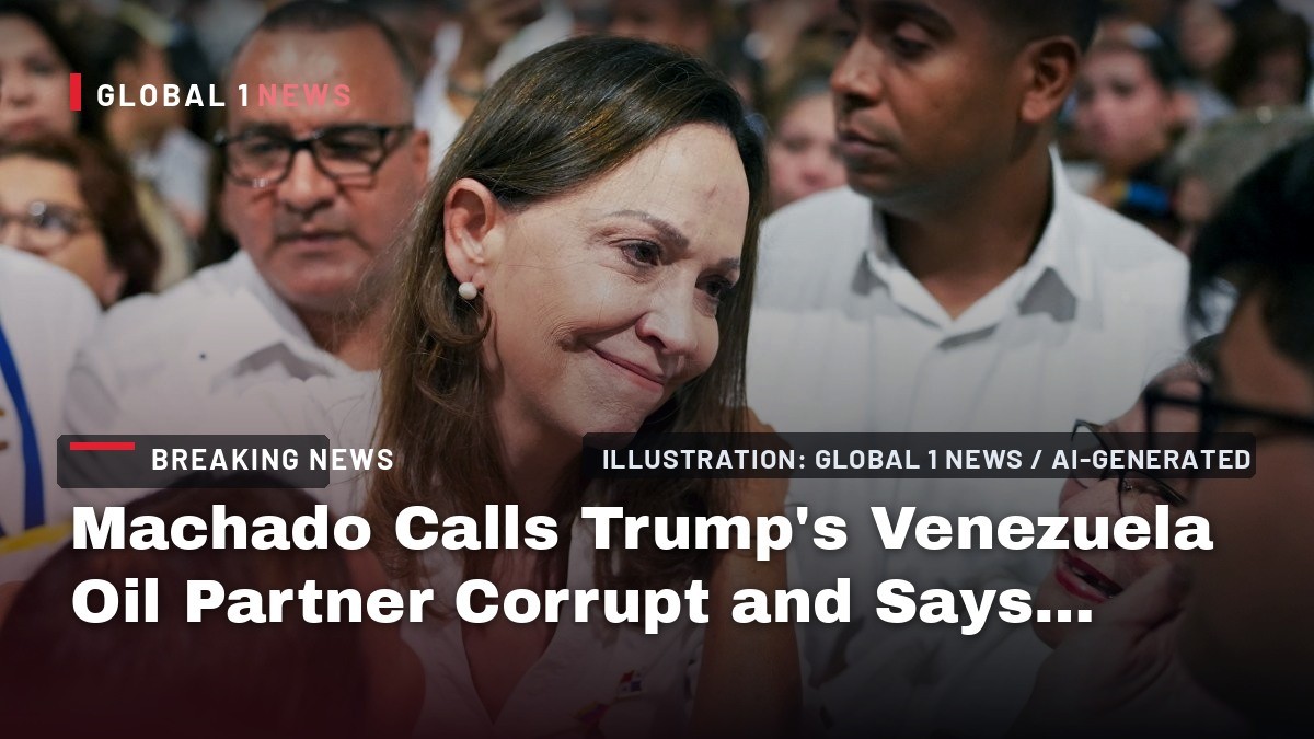 Machado Calls Trump's Venezuela Oil Partner Corrupt and Says She Was Left Out of the Talks