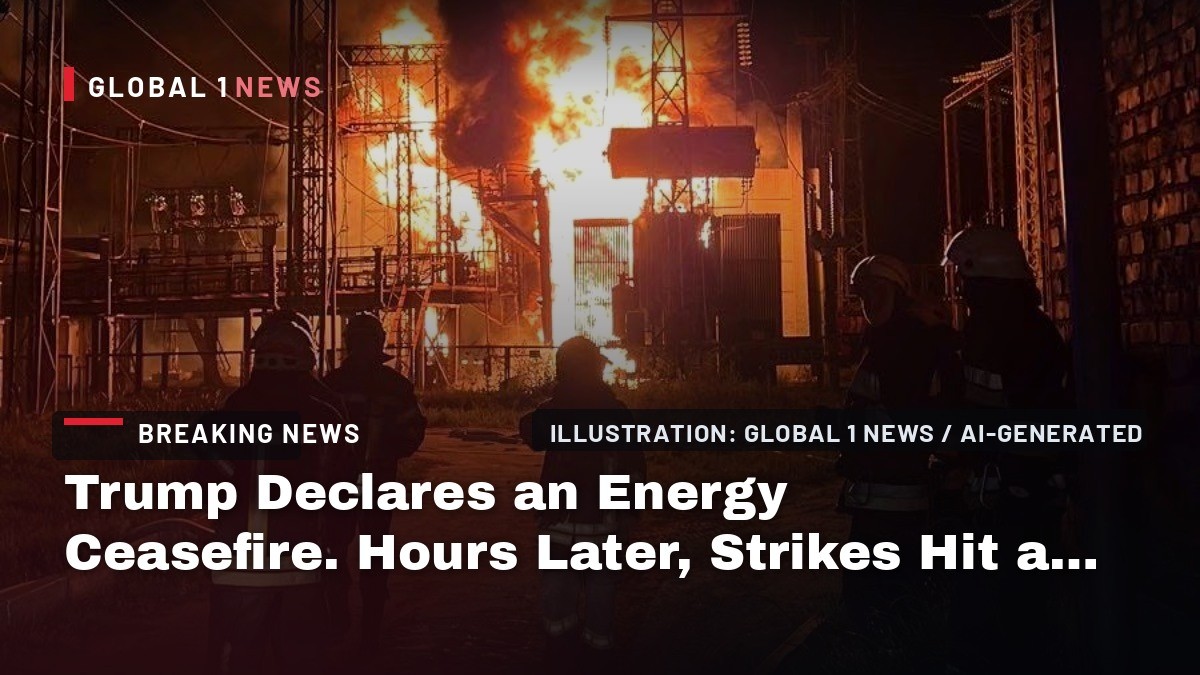 Trump Declares an Energy Ceasefire. Hours Later, Strikes Hit a Kyiv Power Plant.