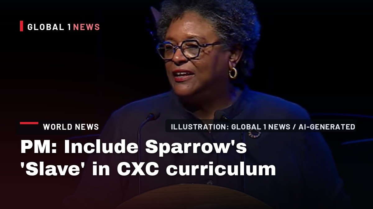 PM: Include Sparrow’s ‘Slave’ in CXC curriculum