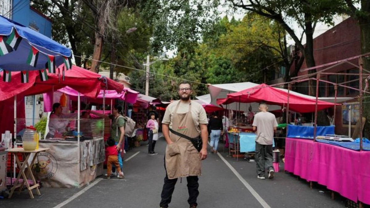 Palestinians from Gaza rebuild in Mexico City through food