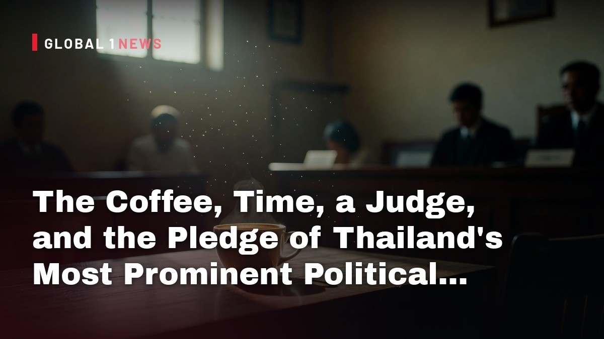 ​The Coffee, Time, a Judge, and the Pledge of Thailand’s Most Prominent Political Prisoner Arnon Nampa