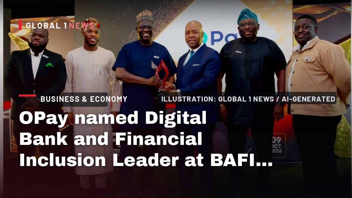 OPay named Digital Bank and Financial Inclusion Leader at BAFI 2026