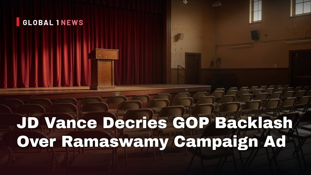 JD Vance Decries GOP Backlash Over Ramaswamy Campaign Ad