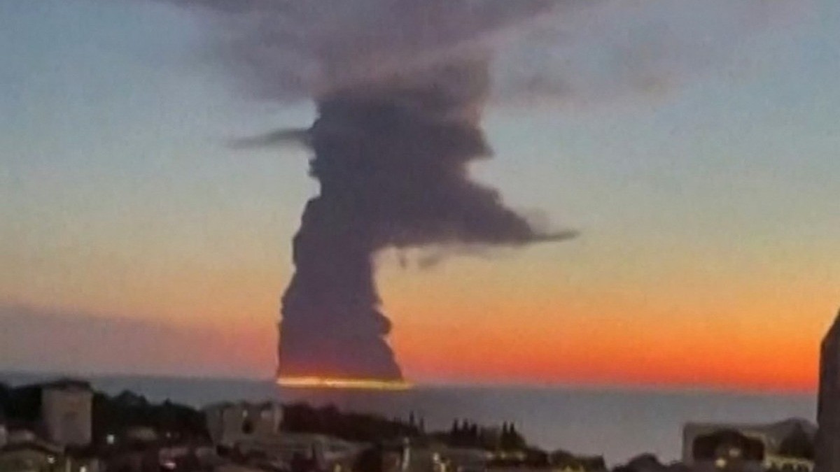 Shadow-Fleet Tanker Burns Off Sochi as the Black Sea's Shipping War Widens