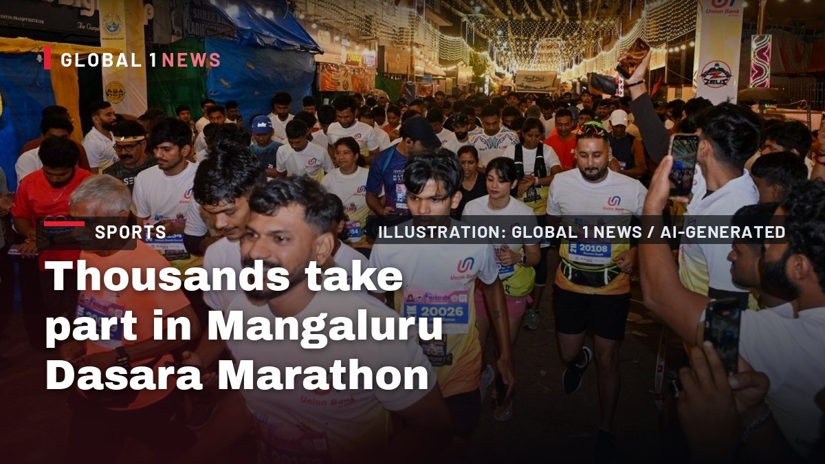 Thousands take part in Mangaluru Dasara Marathon