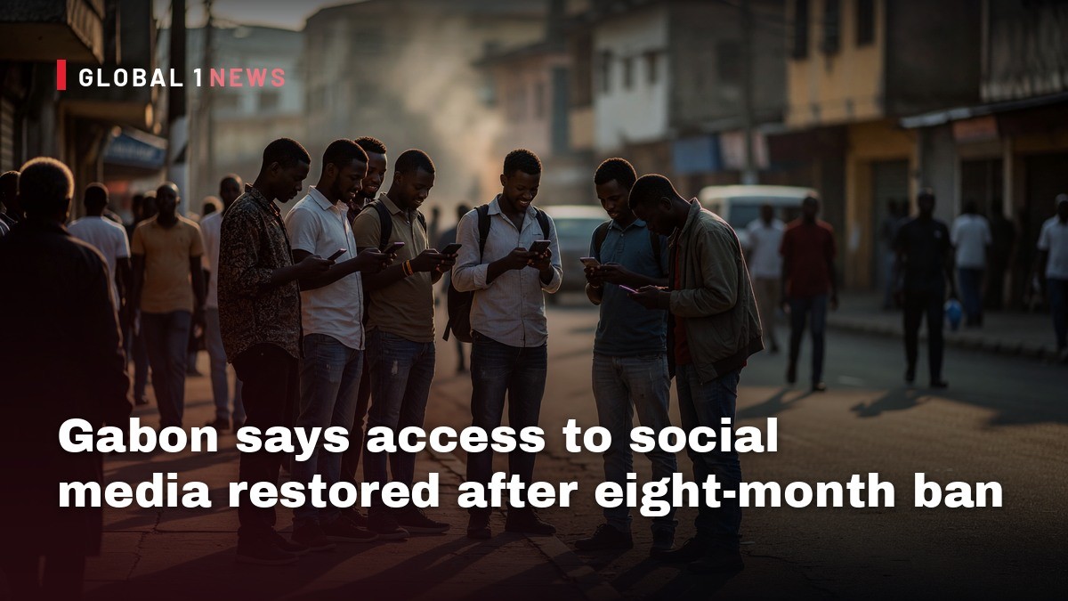 Gabon says access to social media restored after eight-month ban