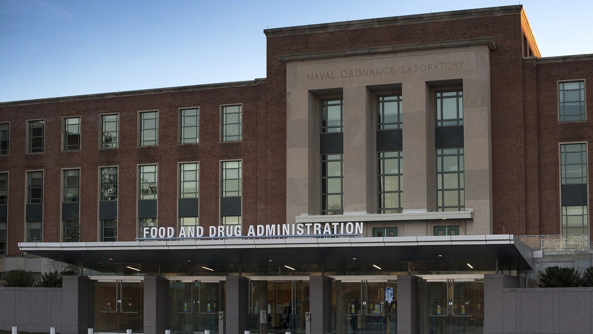 The U.S. Food and Drug Administration entrance at the White Oak campus in Silver Spring, Maryland. Photo: U.S. Food and Drug Administration, public domain
