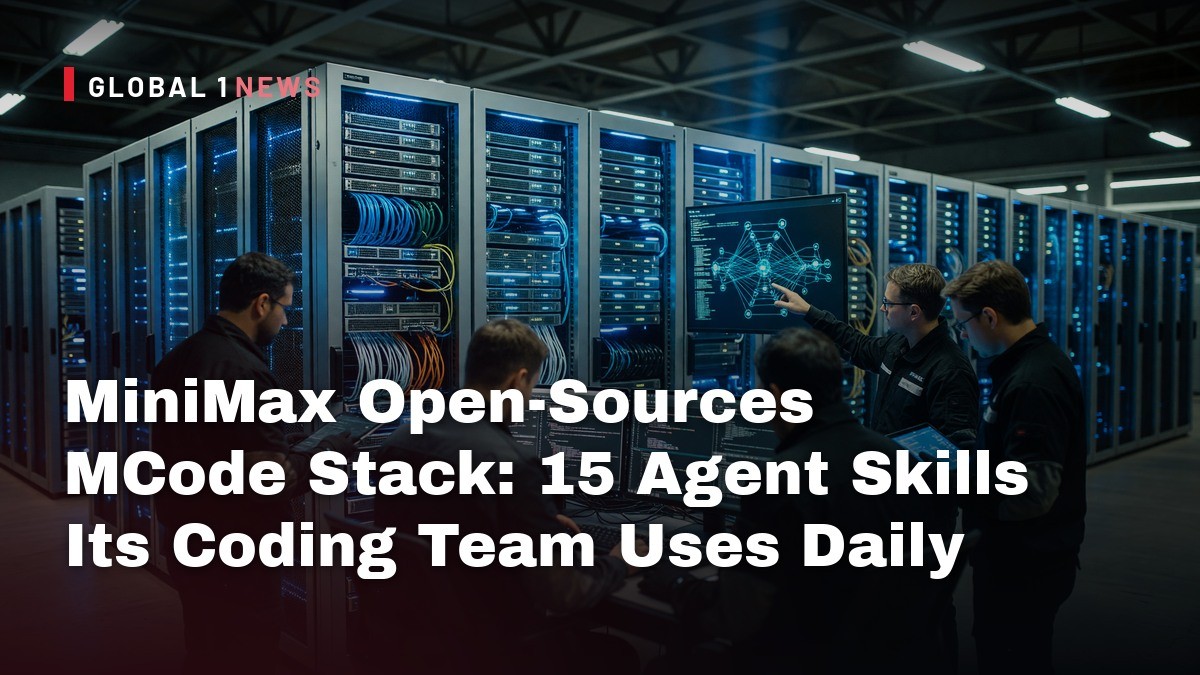 MiniMax Open-Sources MCode Stack: 15 Agent Skills Its Coding Team Uses Daily