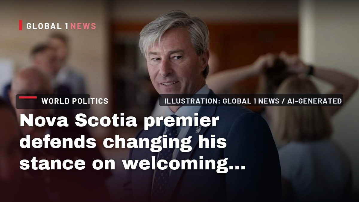Nova Scotia premier defends changing his stance on welcoming data centre proposals