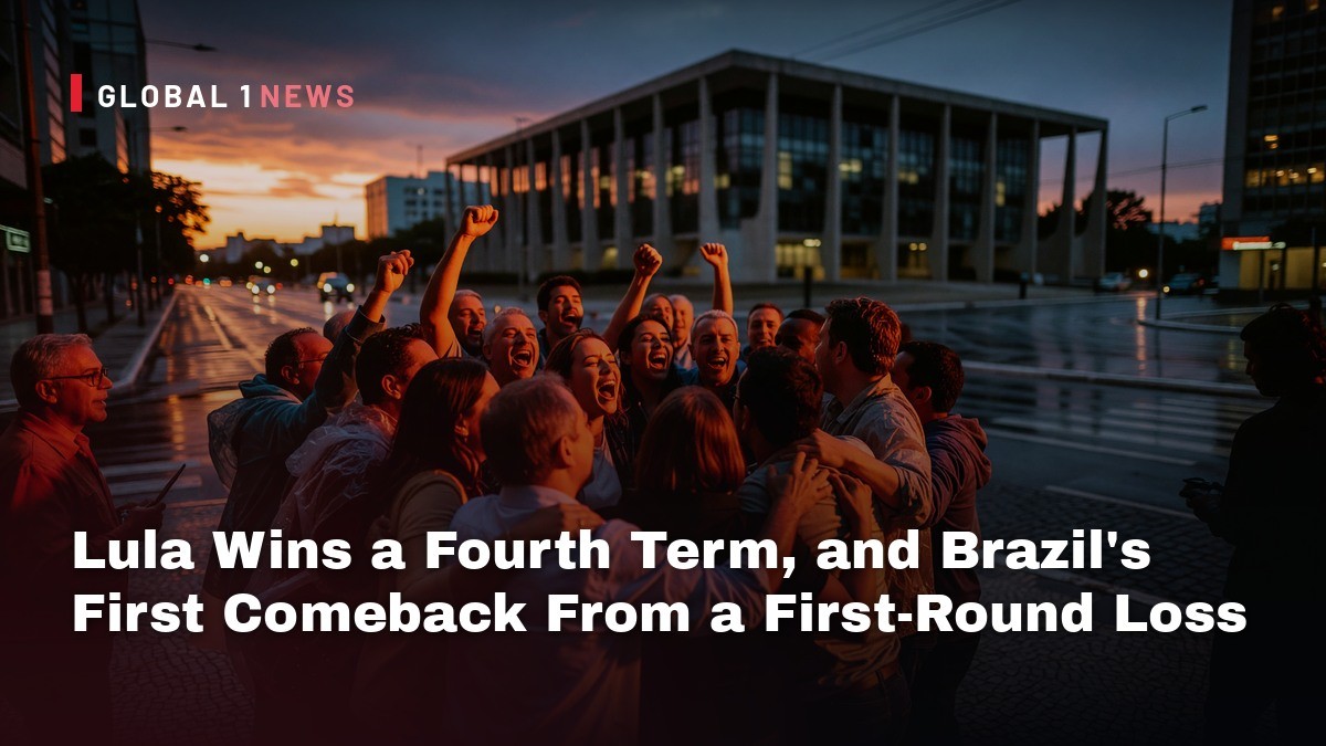 Lula Wins a Fourth Term, and Brazil's First Comeback From a First-Round Loss