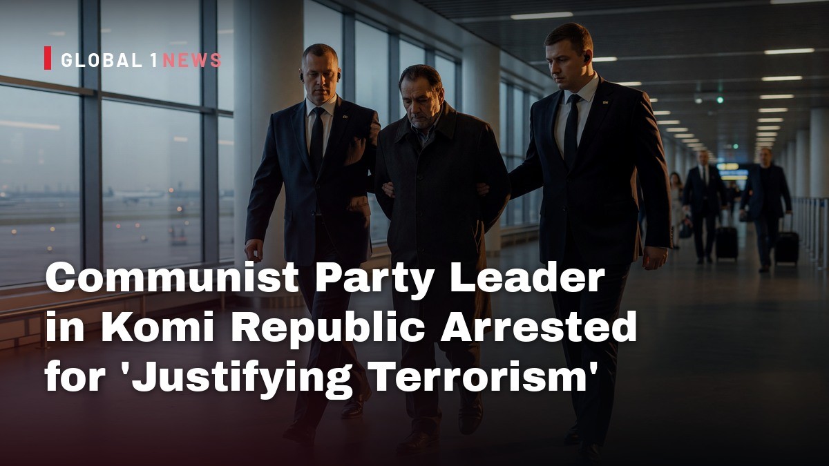 Communist Party Leader in Komi Republic Arrested for ‘Justifying Terrorism’