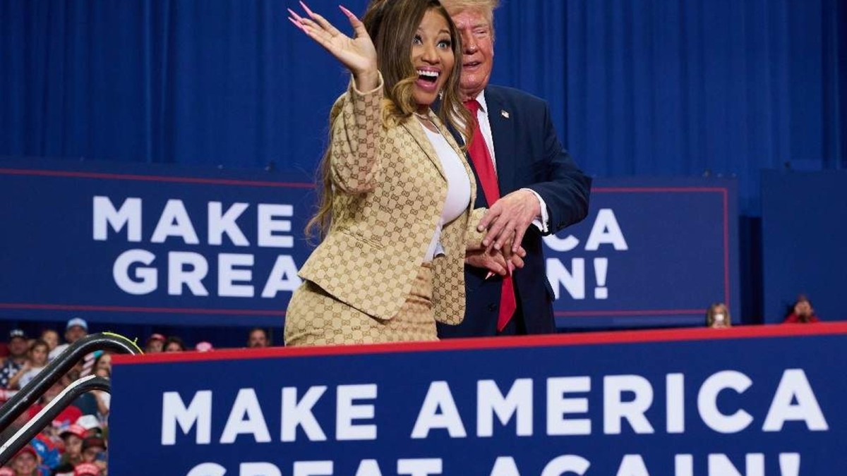 Nicki Minaj joins Trump during rally, says he’s ‘changed the energy’ of U.S.