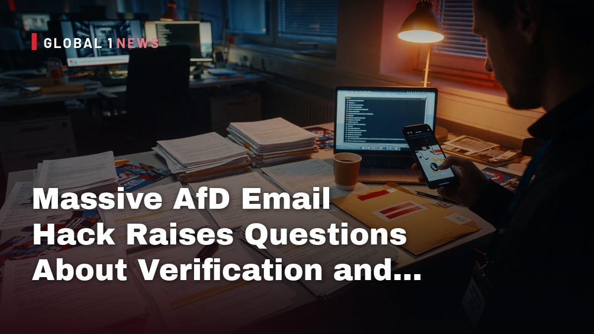 Massive AfD Email Hack Raises Questions About Verification and Political Fallout