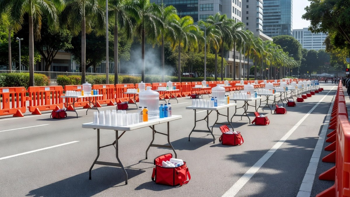 Marathon Volunteers in Singapore Redefine Race Safety with Medic Runners