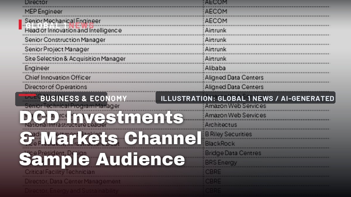 DCD Investments & Markets Channel Sample Audience