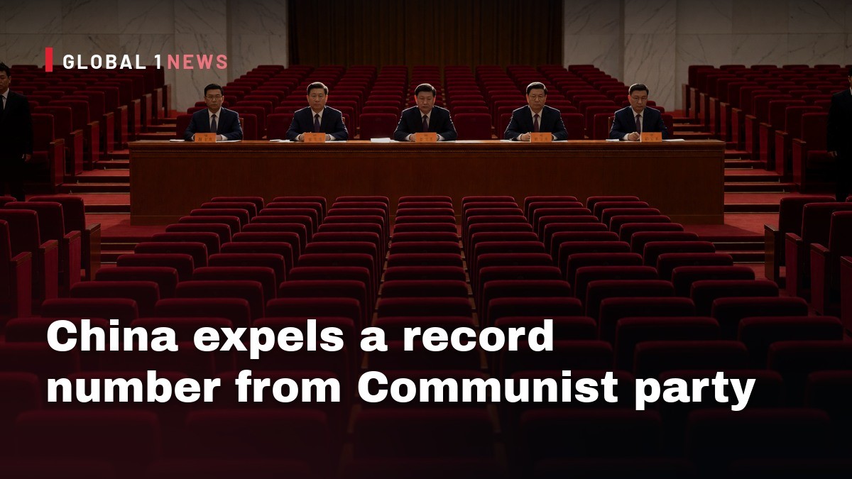 China expels a record number from Communist party amid Xi’s intensified purges of top officials
