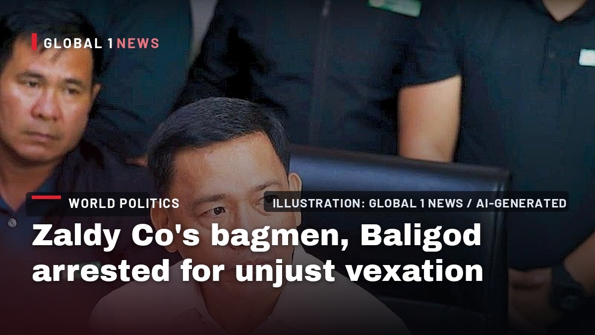 Zaldy Co’s bagmen, Baligod arrested for unjust vexation