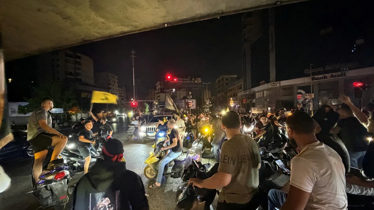 Hezbollah supporters in the southern suburbs of Beirut at a protest against the US-brokered trilateral agreement, June 2026. File photo: Ibrahim Amro/AFP via Al Jazeera