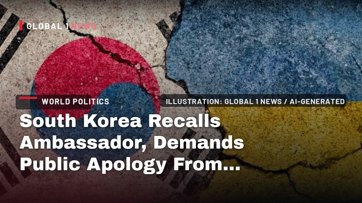 South Korea Recalls Ambassador, Demands Public Apology From Ukraine