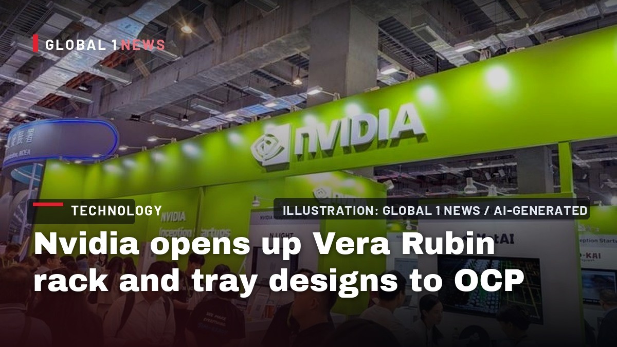 Nvidia opens up Vera Rubin rack and tray designs to OCP
