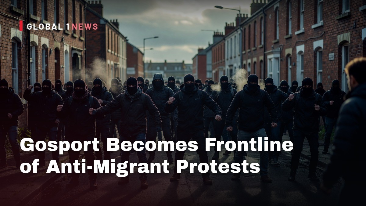 Gosport Becomes Frontline of Anti‑Migrant Protests Amid Balaclava‑Clad Demonstrations