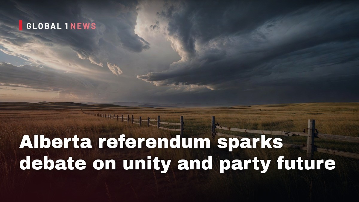 Alberta referendum sparks debate on unity and party future