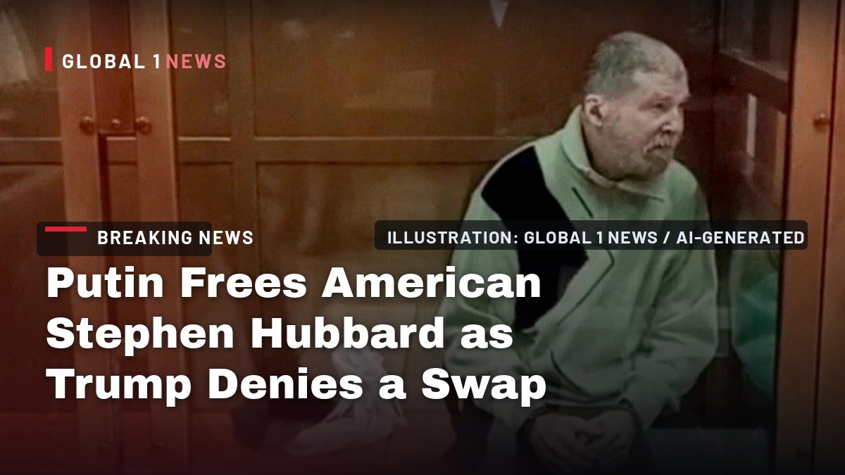 Putin Frees American Stephen Hubbard as Trump Denies a Swap