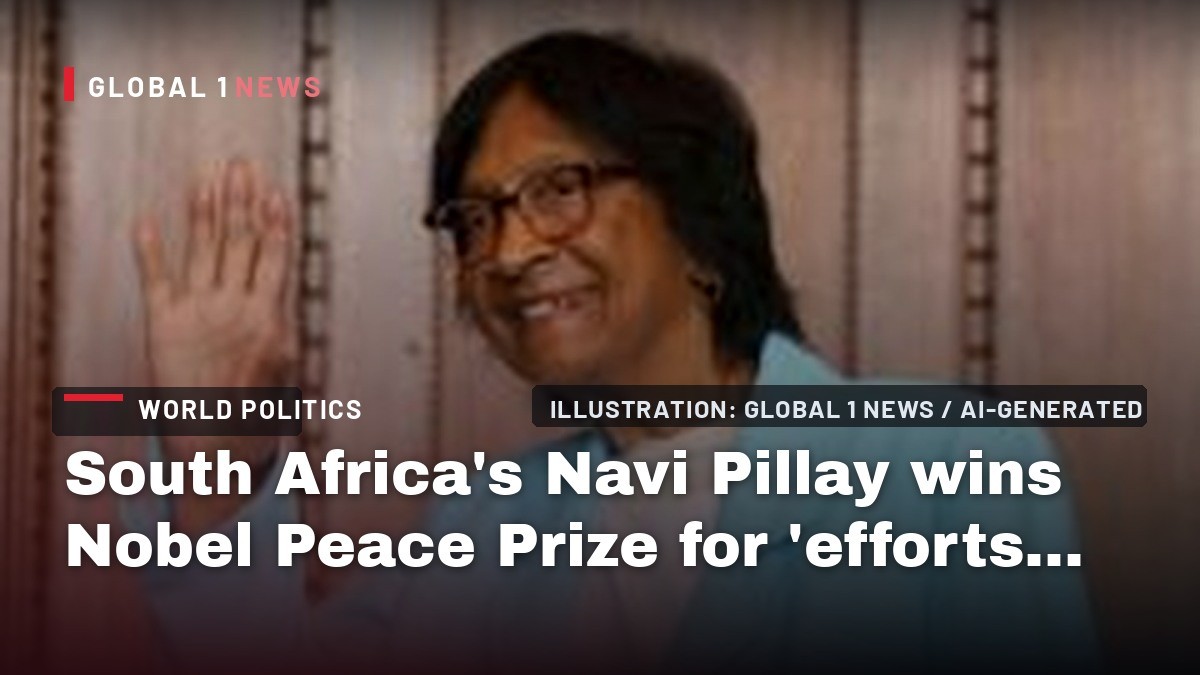 South Africa's Navi Pillay wins Nobel Peace Prize for 'efforts to promote peace and international law'