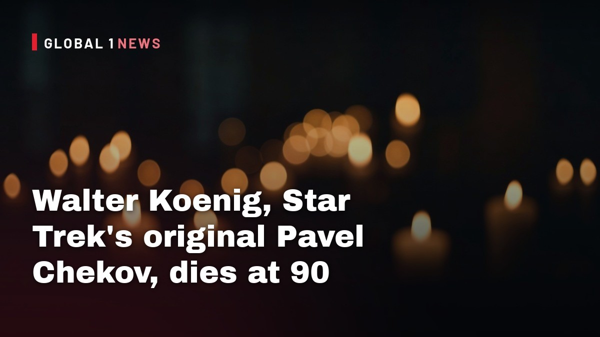 Walter Koenig, Star Trek’s original Pavel Chekov, dies at 90