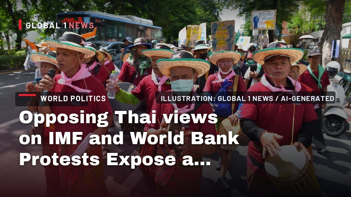 Opposing Thai views on IMF and World Bank Protests Expose a Divide in Empathy