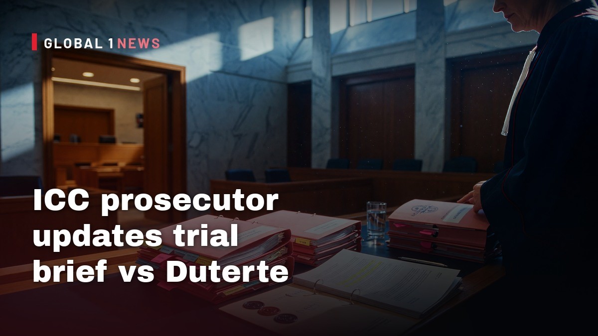 ICC prosecutor updates trial brief vs Duterte
