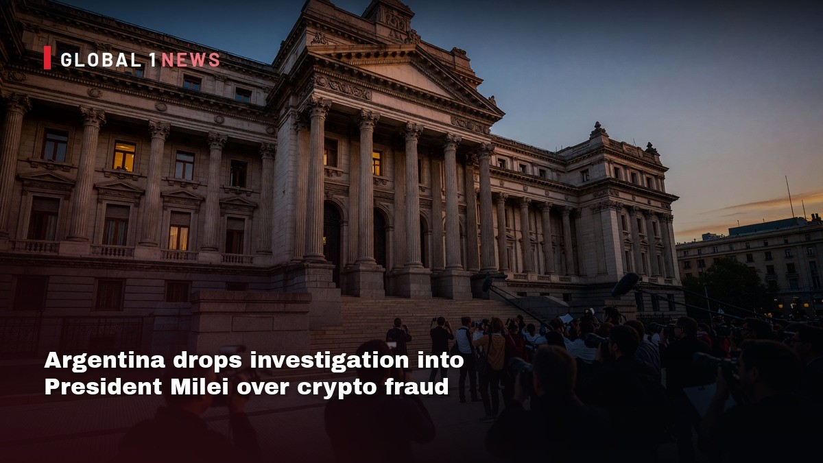 Argentina drops investigation into President Milei over crypto fraud