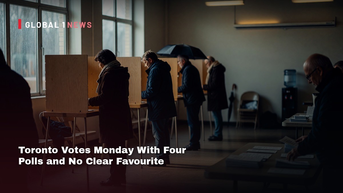 Toronto Votes Monday With Four Polls and No Clear Favourite