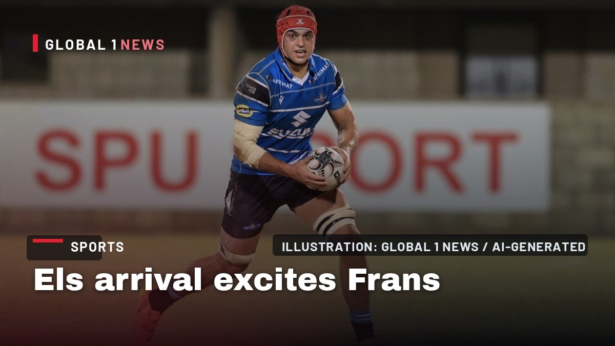 Els arrival excites Frans