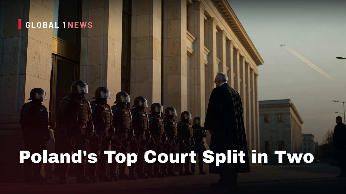 Poland's Top Court Split in Two: A Suspended Chief Justice, Riot Police, and a President Who Turned His Plane Around