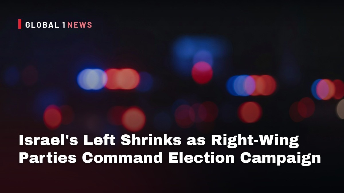 Israel's Left Shrinks as Right-Wing Parties Command Election Campaign