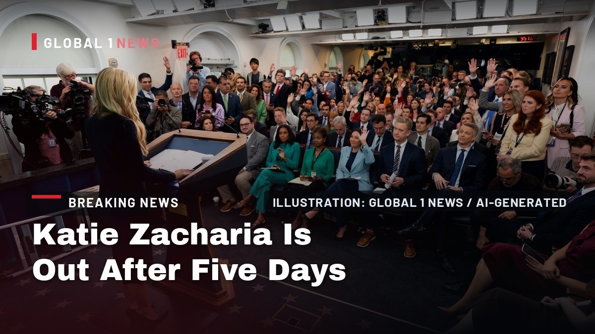 Katie Zacharia Is Out After Five Days as White House Press Secretary