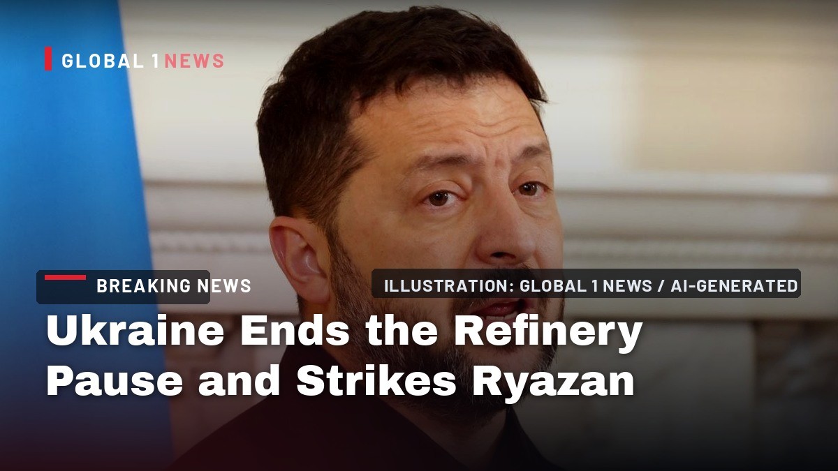 Ukraine Ends the Refinery Pause and Strikes Ryazan as Washington Looks Away