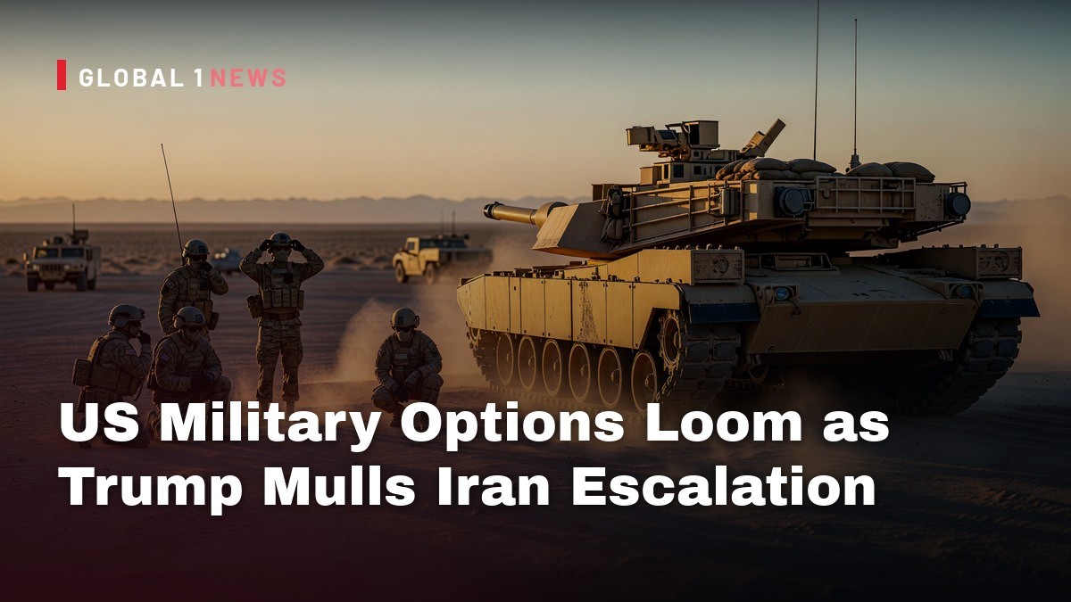 US Military Options Loom as Trump Mulls Iran Escalation
