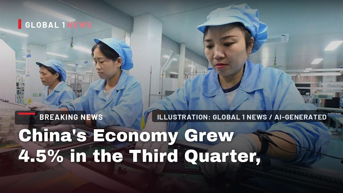 China's Economy Grew 4.5% in the Third Quarter, but the Growth Is Lopsided