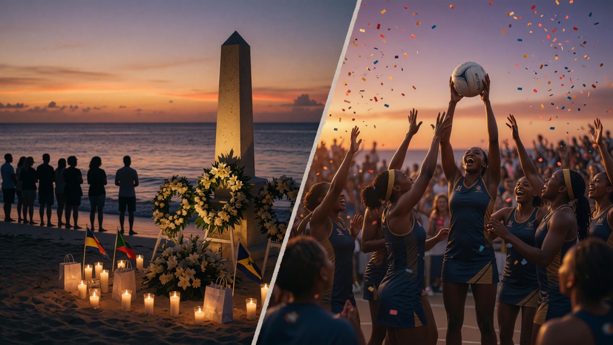 Caribbean Tributes and Sports Surge as Barbados Marks Loss and Netball Triumph