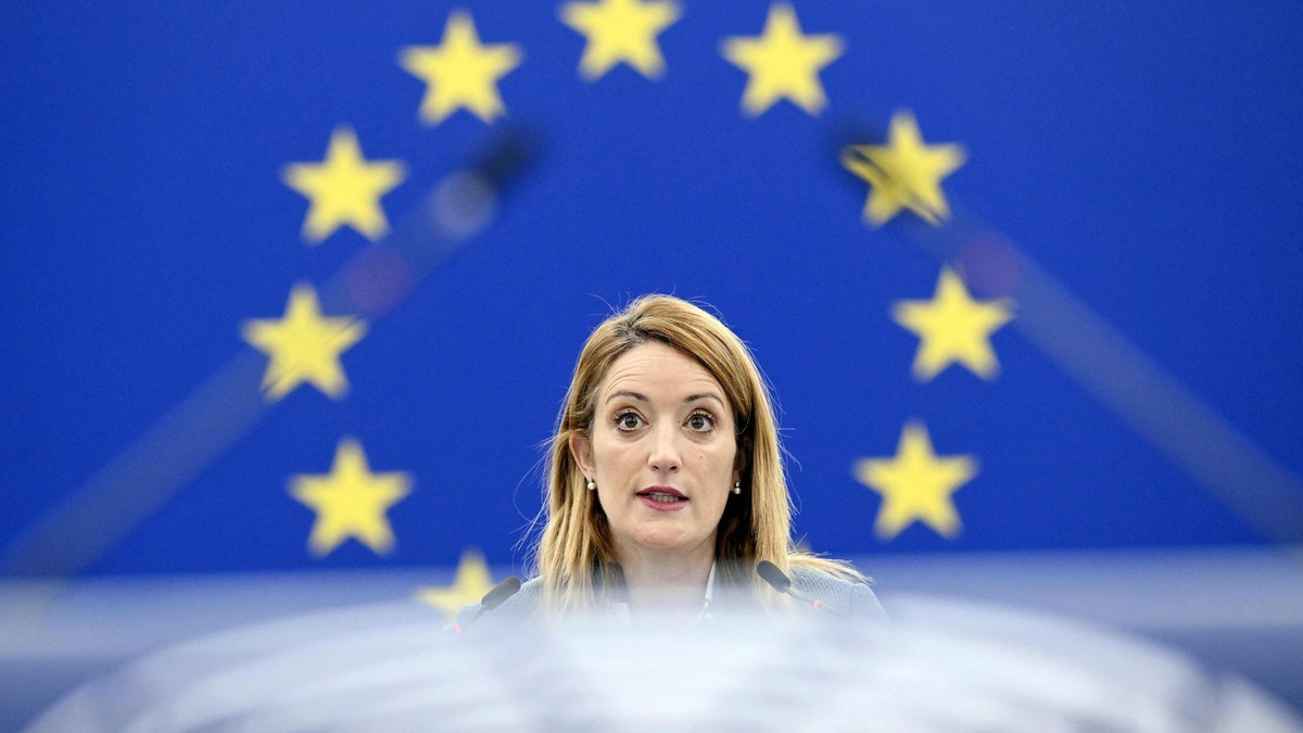European Parliament President Roberta Metsola. Photo: AFP