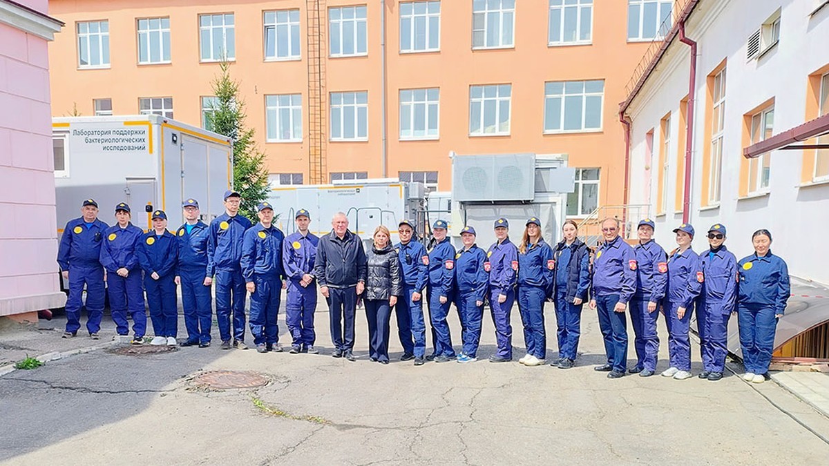 The mobile bacteriological support laboratory of the Irkutsk Anti-Plague Research Institute of Siberia and the Far East in Irkutsk. Photo: Irkutsk Anti-Plague Institute