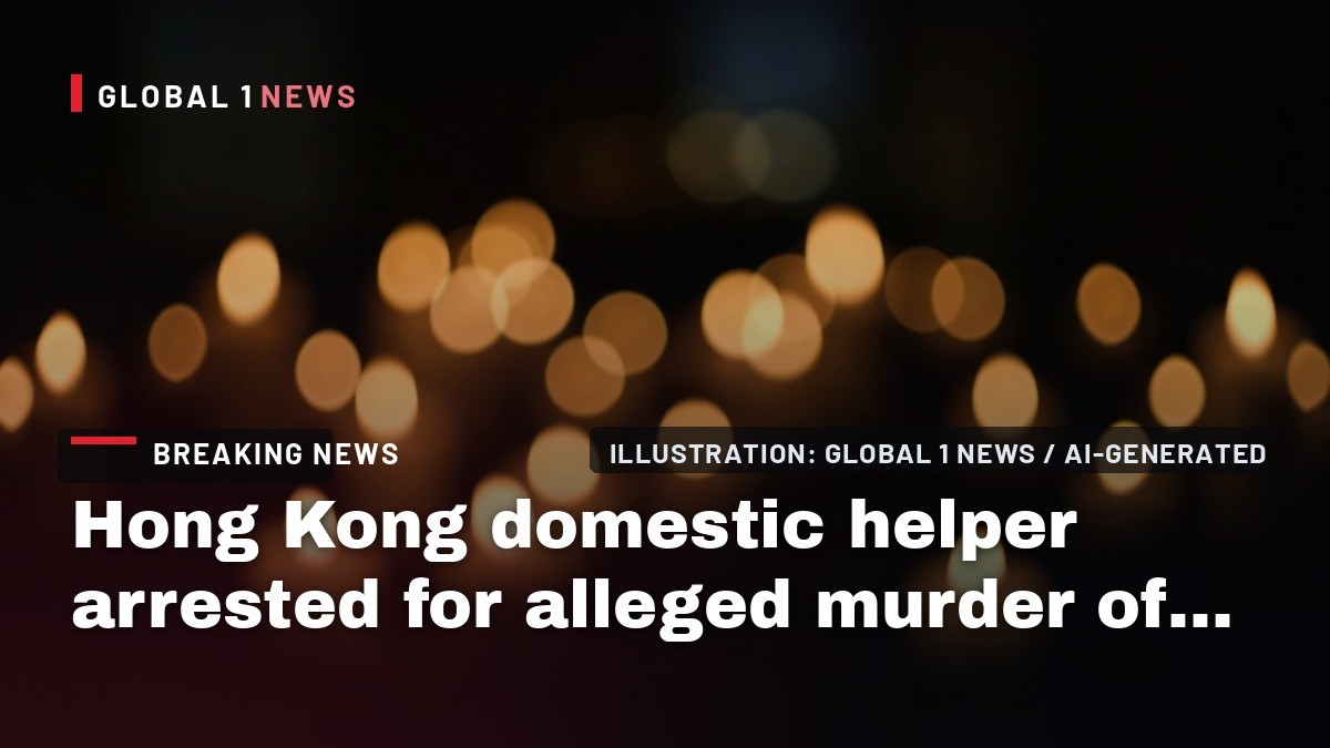 Hong Kong domestic helper arrested for alleged murder of 93-year-old woman